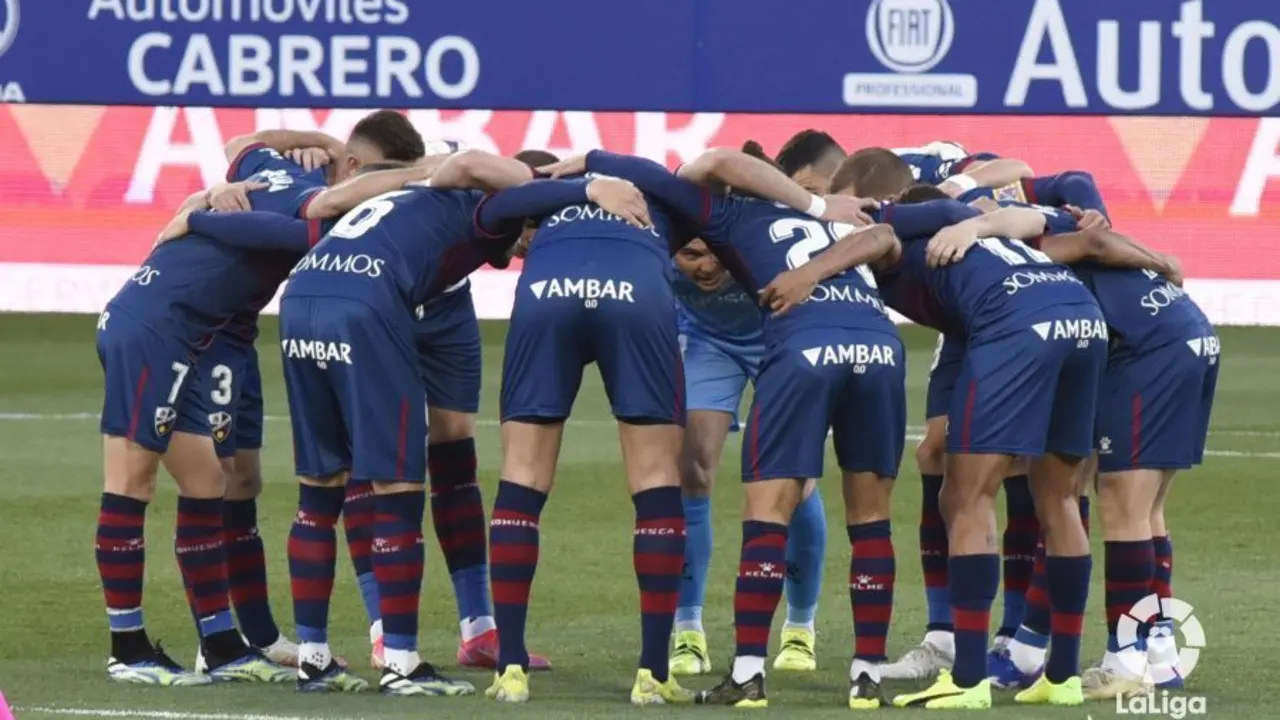 El Huesca deber&aacute; hacer una recta final impecable para salvar la categor&iacute;a. | Foto: LaLiga