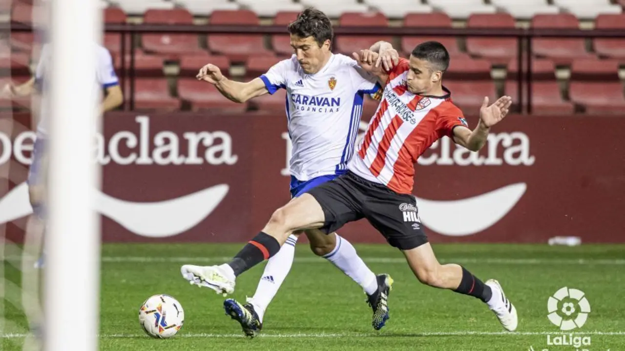 Zapater en la asistencia frente al Logro&ntilde;&eacute;s | LFP