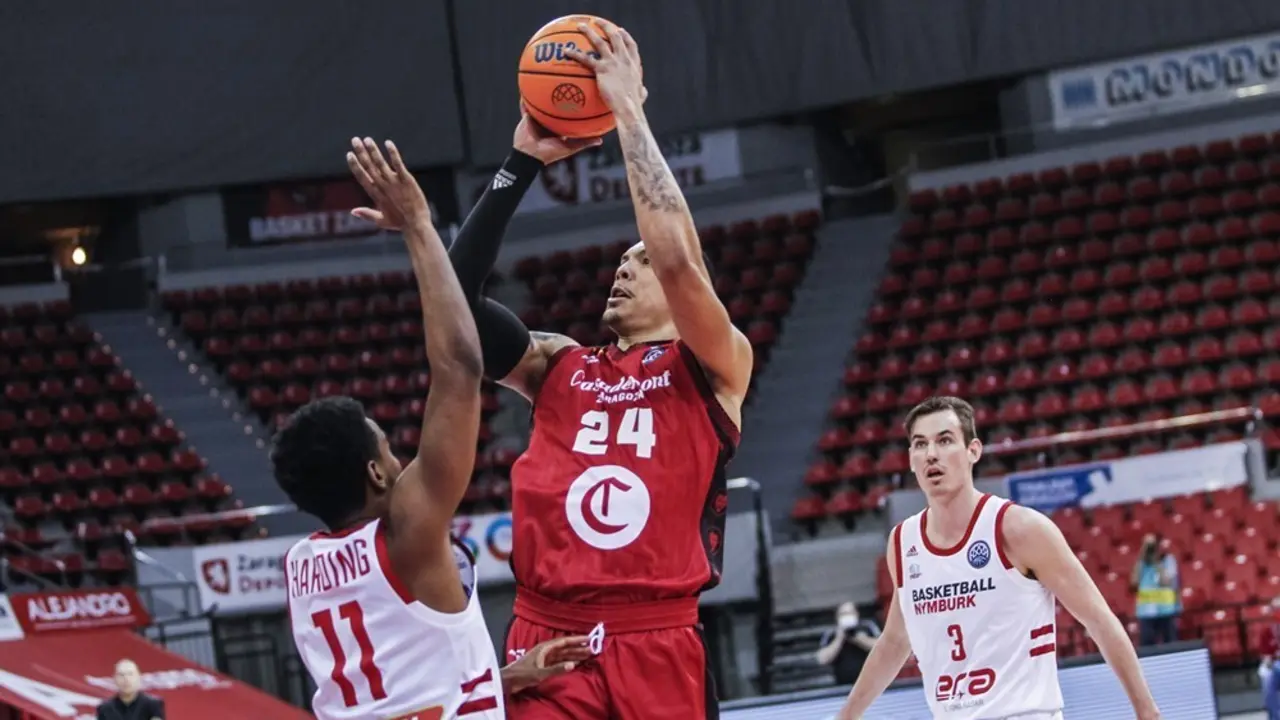 Jacob Wiley ha terminado con 22 puntos y 10 rebotes. Foto: Esther Casas/FIBA