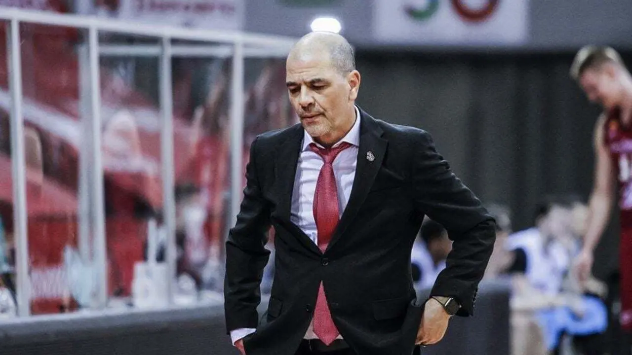 Sergio Hern&aacute;ndez, durante el encuentro. Foto: Esther Casas/FIBA