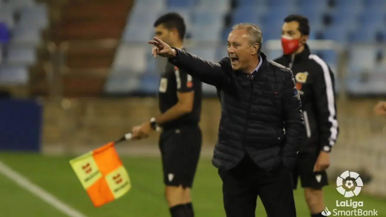 Juan Ignacio Mart&iacute;nez al frente del Real Zaragoza | LFP