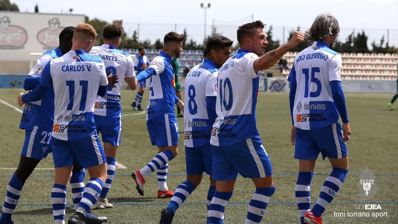 El Ejea vence al Leioa. Foto: SD Ejea