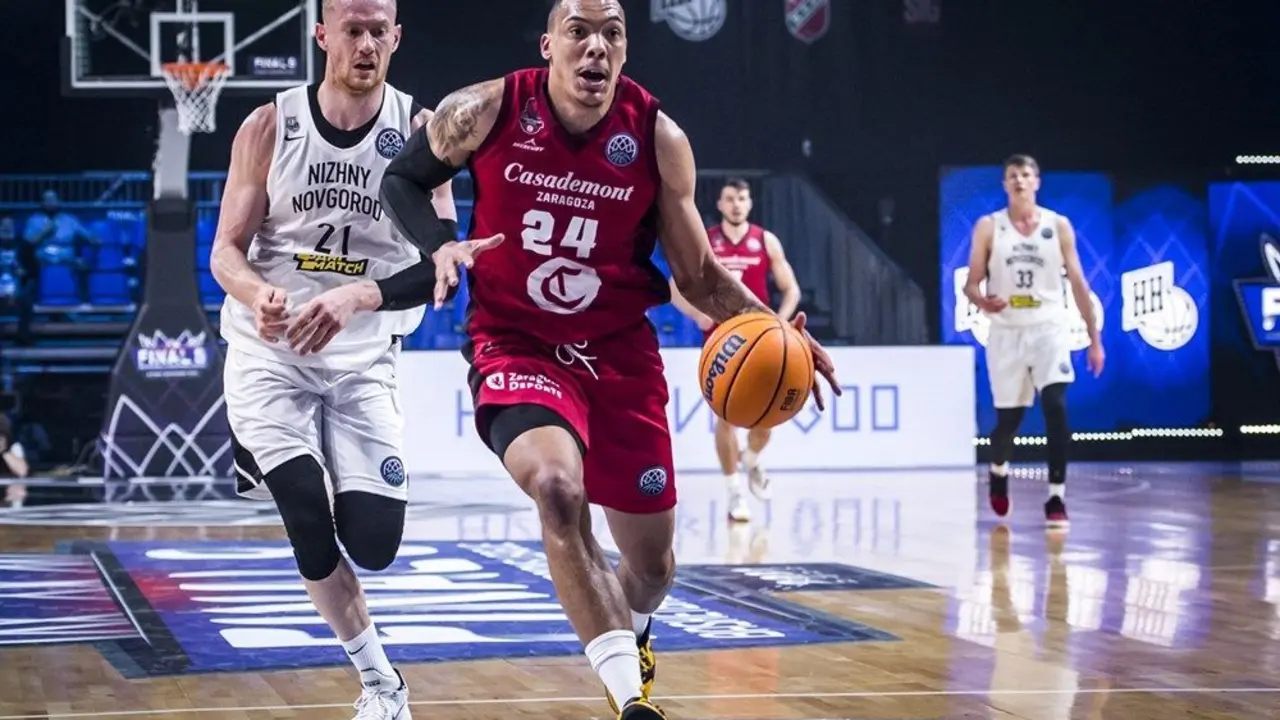 Casademont Zaragoza derrot&oacute; 78-86 a Nizhny Novgorod. |Fuente: Basketball Champions League
