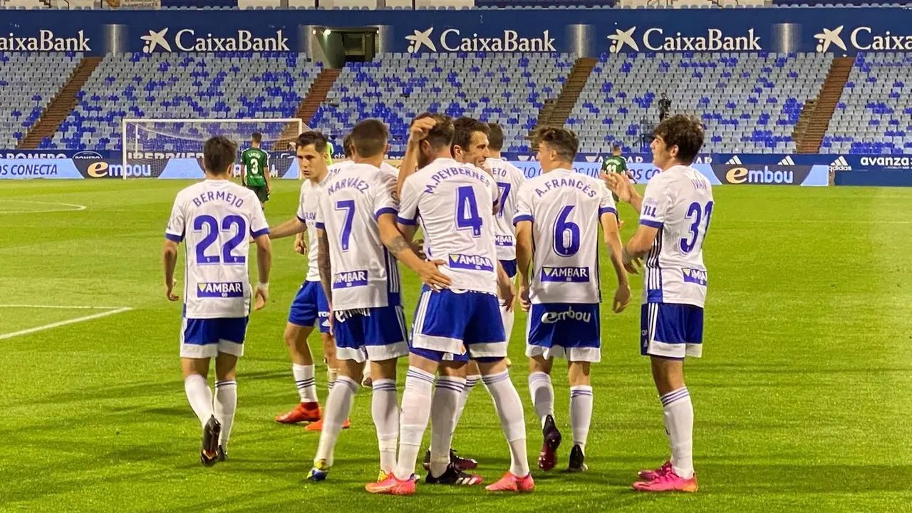 El Zaragoza cierra la temporada en La Romareda. Foto: Real Zaragoza