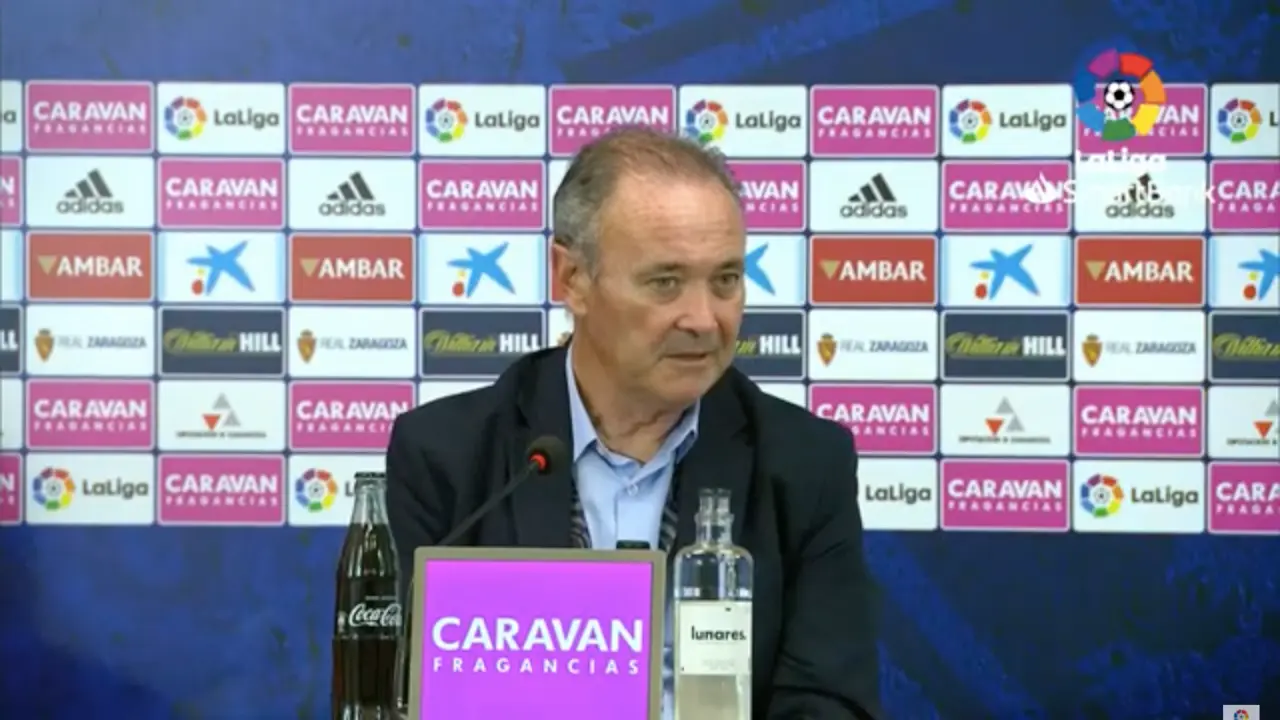 Juan Ignacio Mart&iacute;nez en rueda de prensa