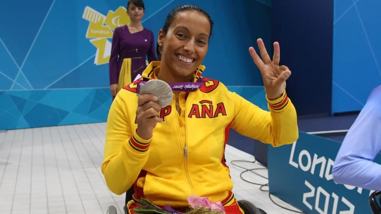 Teresa Perales en los Juegos Paral&iacute;mpicos.