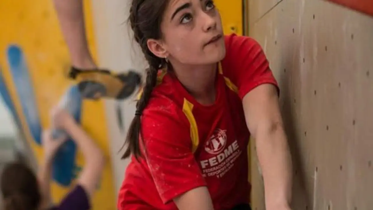 La aragonesa Mar&iacute;a Laborda en una imagen facilitada por la Fedme. Foto: Cedida