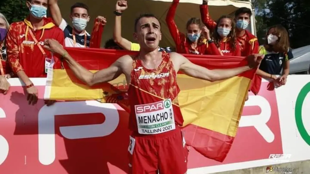 Eduardo Menacho. Foto: Federaci&oacute;n Aragonesa Atletismo