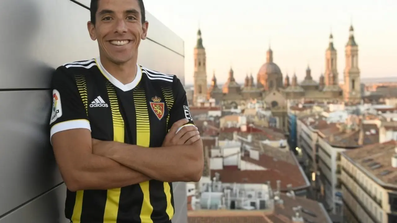 Fran G&aacute;mez, el primer fichaje zaragocista. | Foto: Real Zaragoza