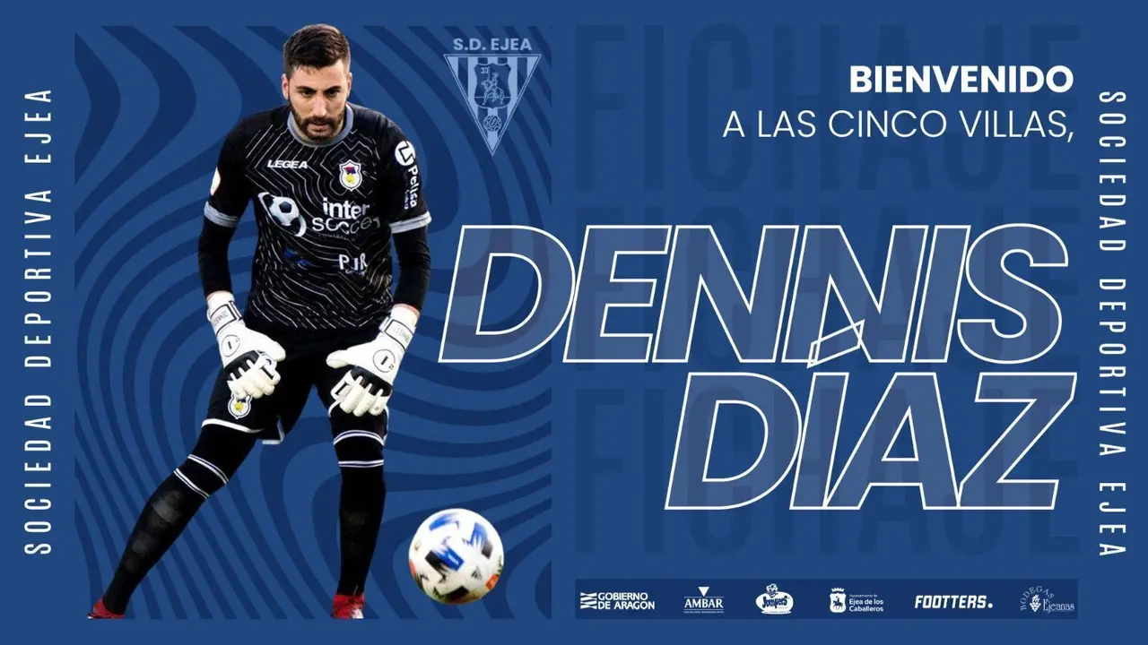 Dennis D&iacute;az, nuevo fichaje de la SD Ejea