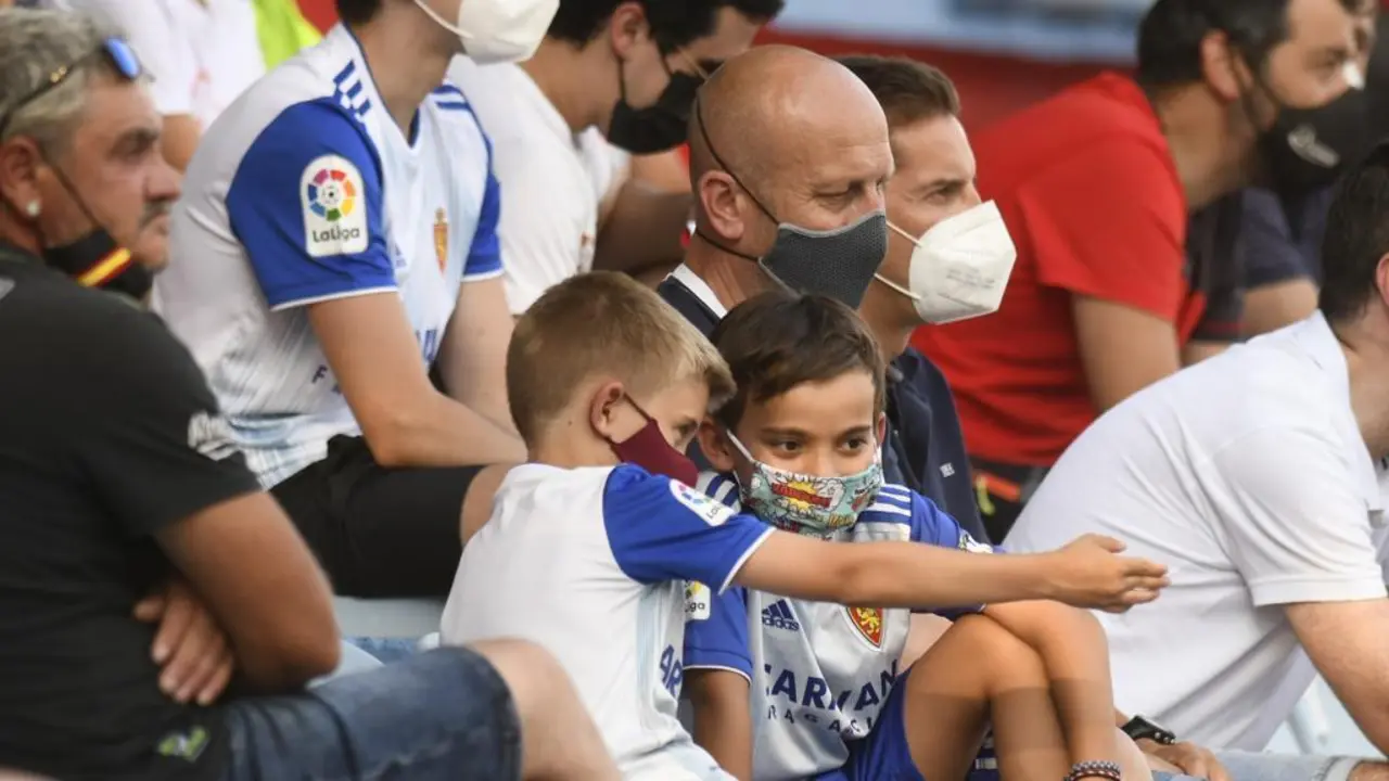 La afici&oacute;n del Real Zaragoza en La Romareda