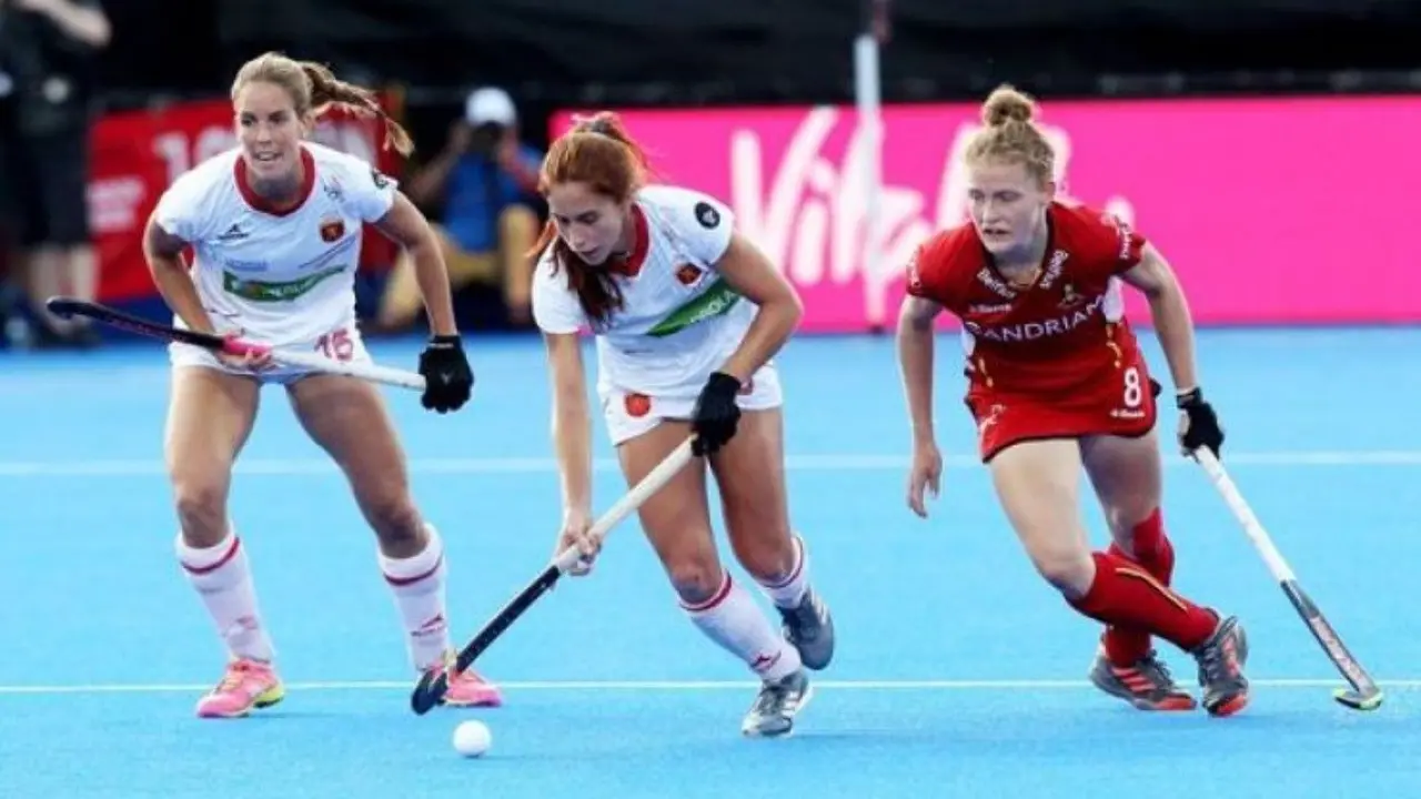 Bego&ntilde;a Garc&iacute;a, en un partido con la selecci&oacute;n