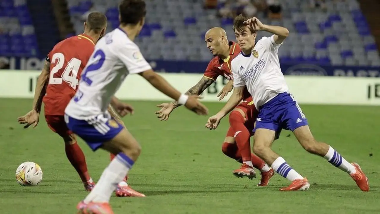 Francho Serrano en el Memorial Carlos Lapetra |&nbsp;Real Zaragoza