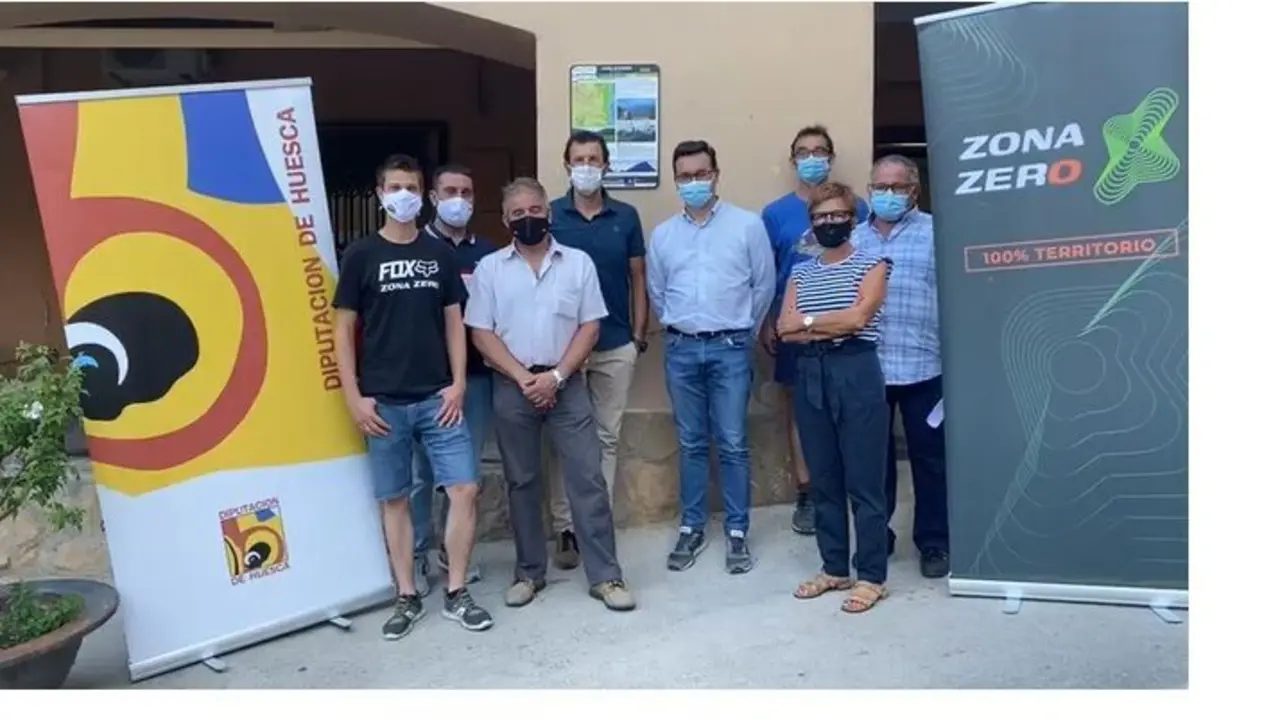 Presentaci&oacute;n del proyecto para ampliar Zona Zero por la Sierra de Arbe. Foto: ZZ