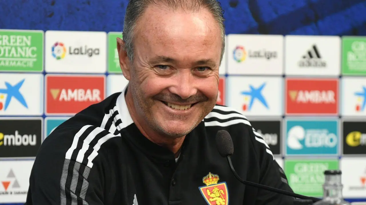 JIM avisa de la dificultad del Ibiza. Foto: Real Zaragoza
