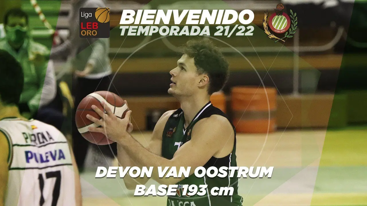 Devon Van Oostrum promedi&oacute; 10,7 puntos la temporada pasada con el Levitec Huesca. Foto: Pe&ntilde;as Huesca