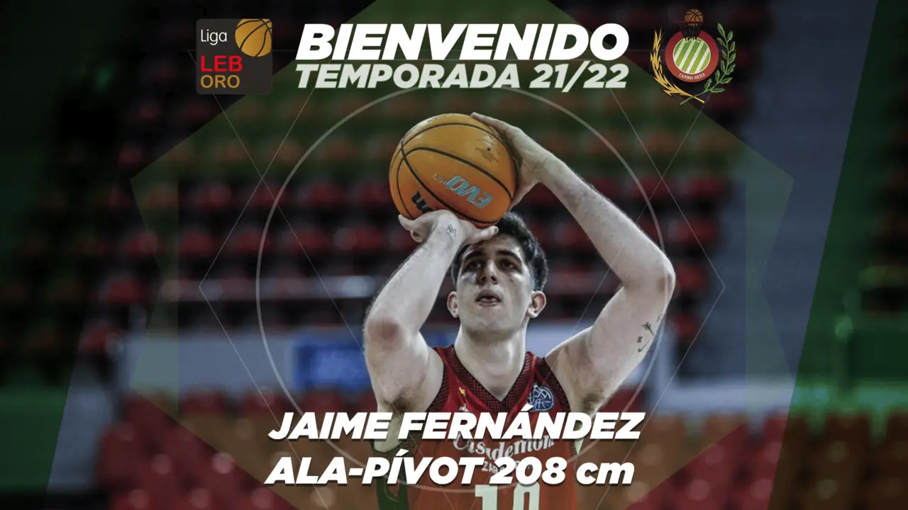 Fotocomposici&oacute;n de Jaime Fern&aacute;ndez, nuevo ala-p&iacute;vot del CB Pe&ntilde;as. Foto: CB Pe&ntilde;as