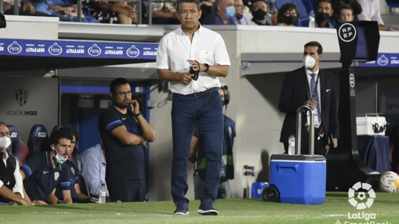 Nacho Ambriz en el partido contra el Oviedo. | Foto: LaLiga