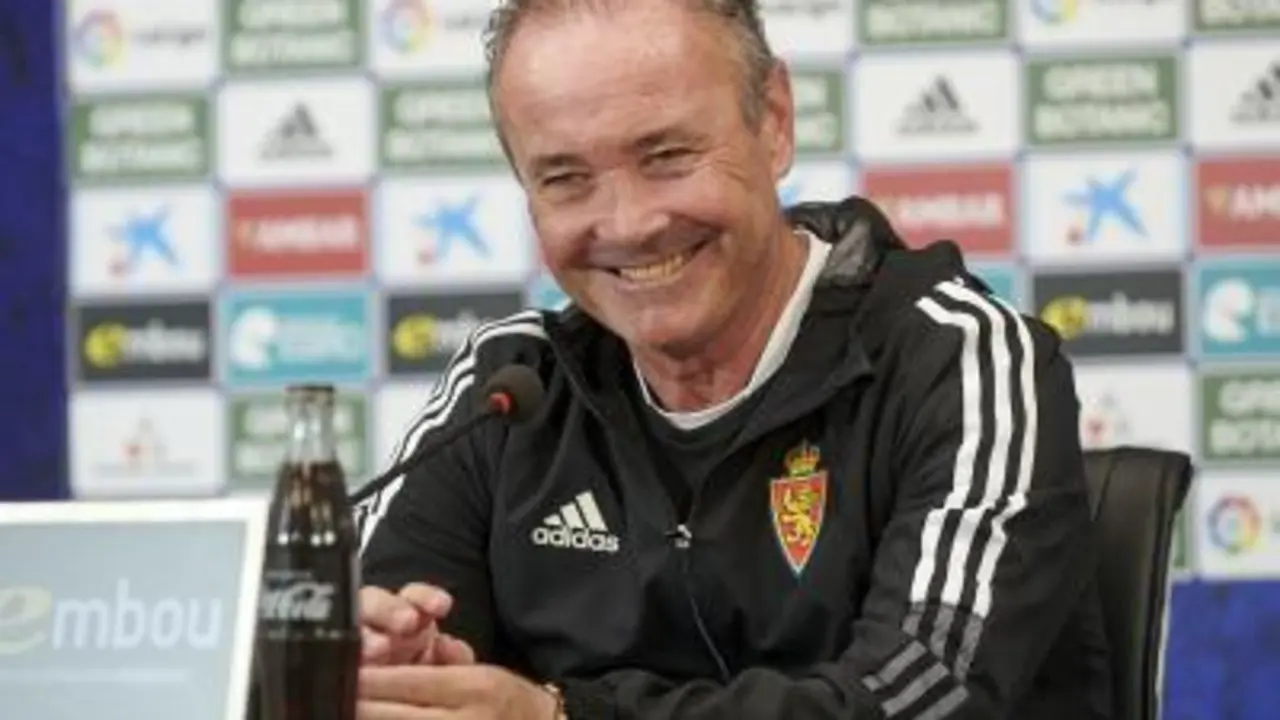 JIM sonr&iacute;e en la previa del duelo ante el Fuenlabrada / Foto: Real Zaragoza