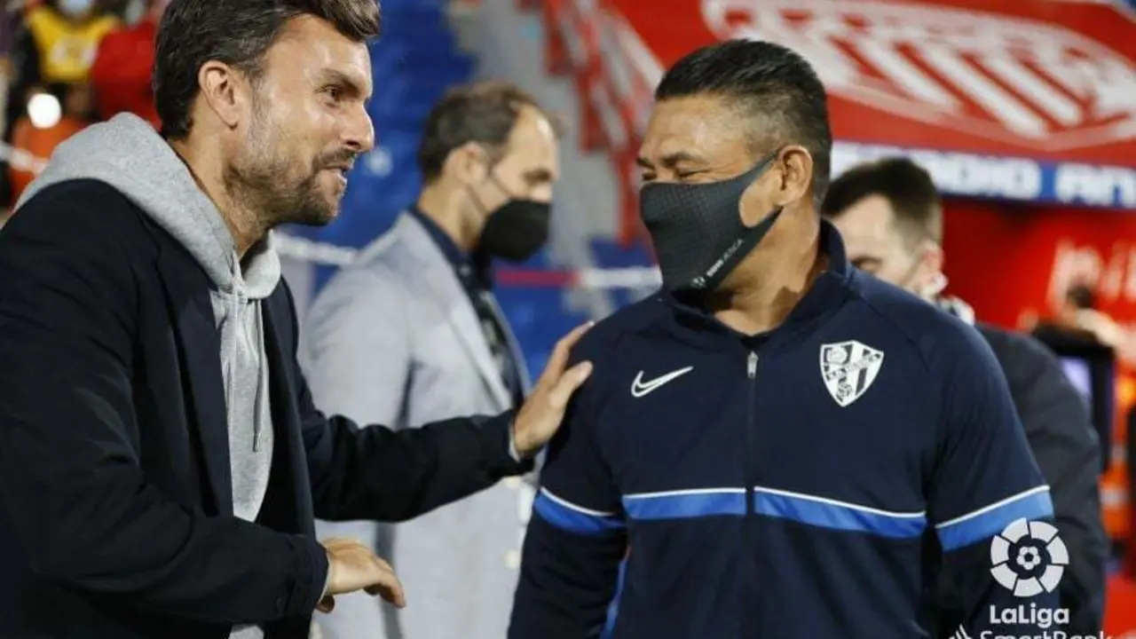 Ambriz en el partido contra el Lugo. | Foto: LaLiga
