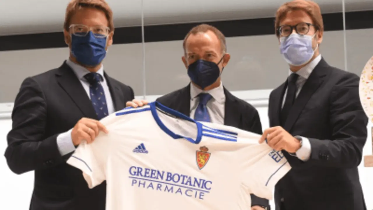 El presidente Christian Lapetra en su &uacute;ltimo acto / Foto: Real Zaragoza
