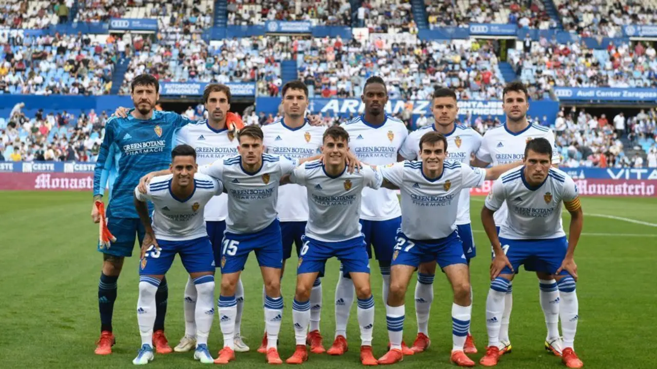 El once de JIM ante la Real Sociedad | Foto: Real Zaragoza