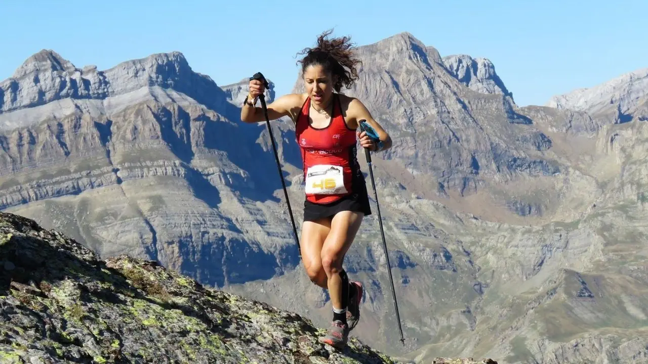 Un aparticipante en una anterior edici&oacute;n de la Copa de Espa&ntilde;a de KV a 'El Port&eacute;', en Canfranc. Foto: Monras&iacute;n