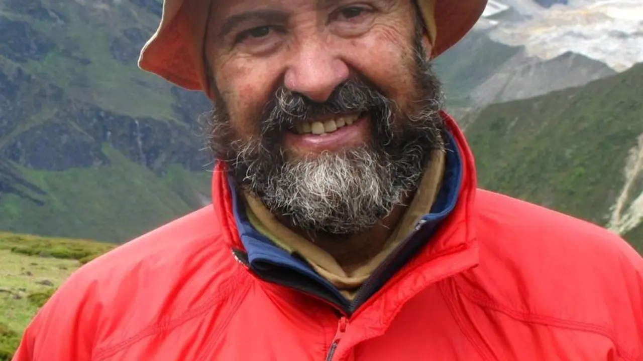 Juan Luis Salcedo, en la imagen, es un veterano monta&ntilde;ero conocedor de la India y el Himalaya. Foto: Cedida