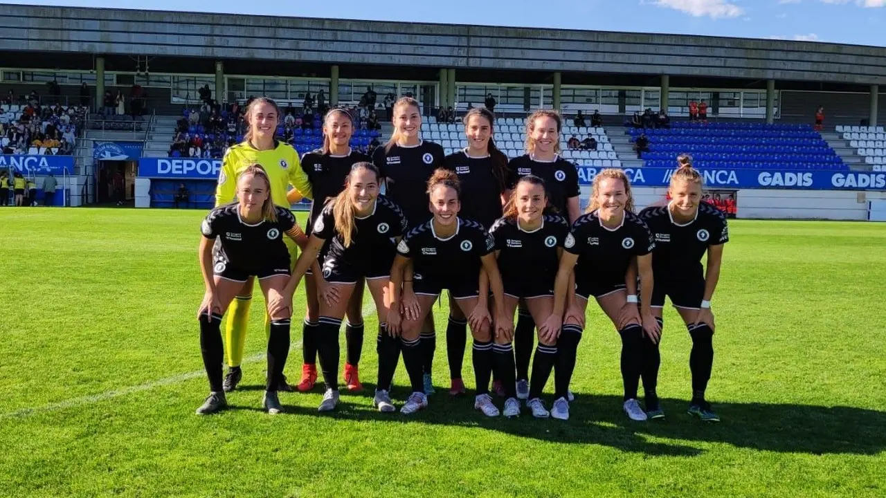 Once titular del Zaragoza CFF en la visita al Deportivo ABANCA | @ZaragozaCFF