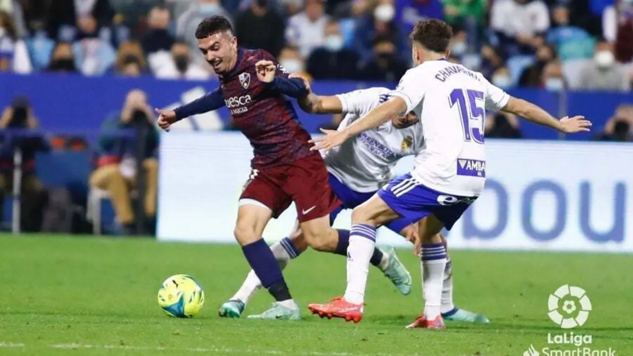 El Real Zaragoza y la SD Huesca se enfrentar&aacute;n el pr&oacute;ximo 10 de diciembre a las 9 de la noche | Foto: La Liga