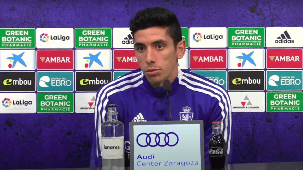 Fran G&aacute;mez atiende a los medios de comunicaci&oacute;n en la Ciudad Deportiva | @RealZaragoza