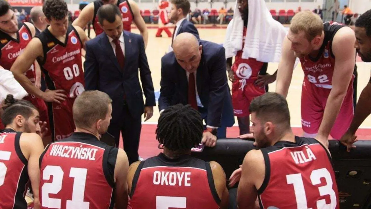 Imagen de archivo en un partido de Fiba Europe Cup. Foto: FIBA