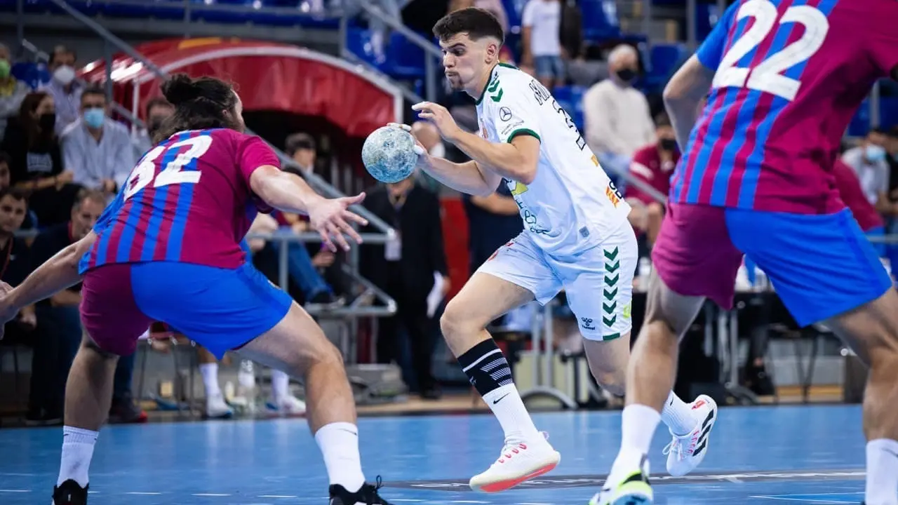 Miguel Malo firm&oacute; un buen partido contra el Bar&ccedil;a en el Palau. Foto: Sara Gord&oacute;n