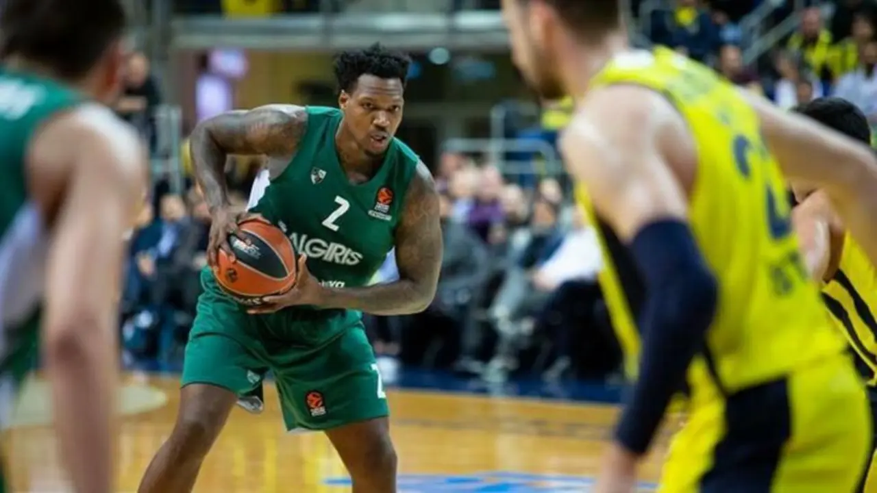 Deon Thompson, en un partido con el Zalgiris. Foto: Euroleague