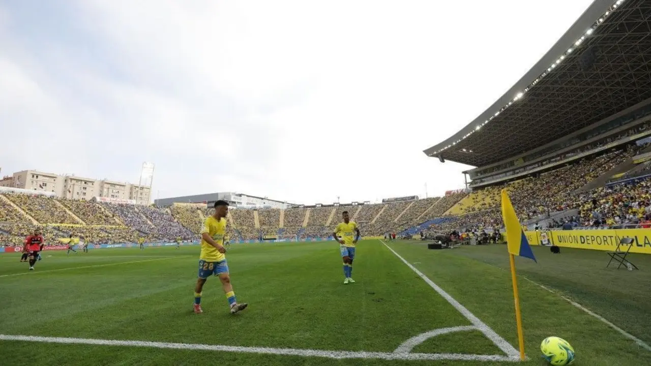 Imagen del derbi canario disputado este a&ntilde;o. | Foto: UDLP