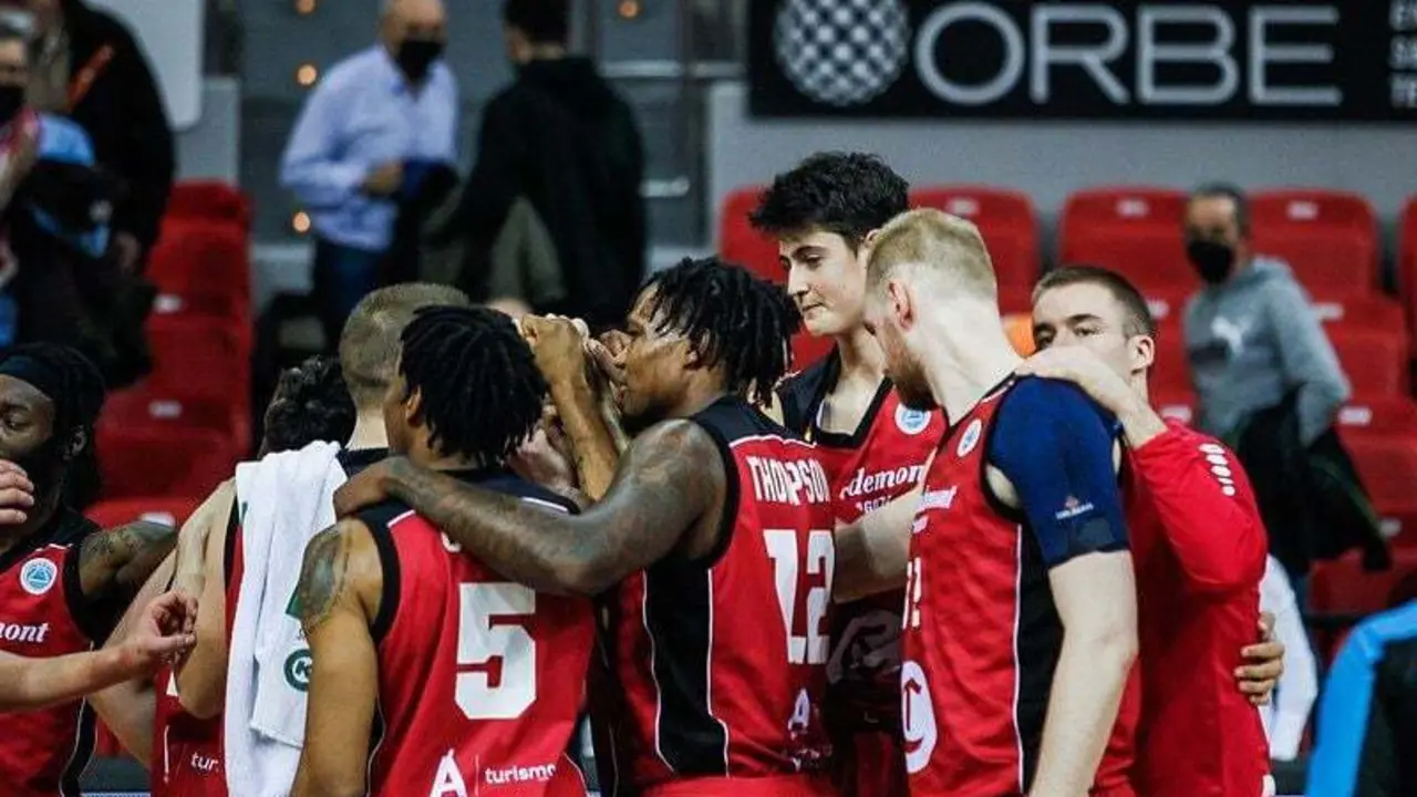 Casademont Zaragoza venci&oacute; ante el Reggio Emilia el pasado mi&eacute;rcoles. Foto: 
Casademont Zaragoza