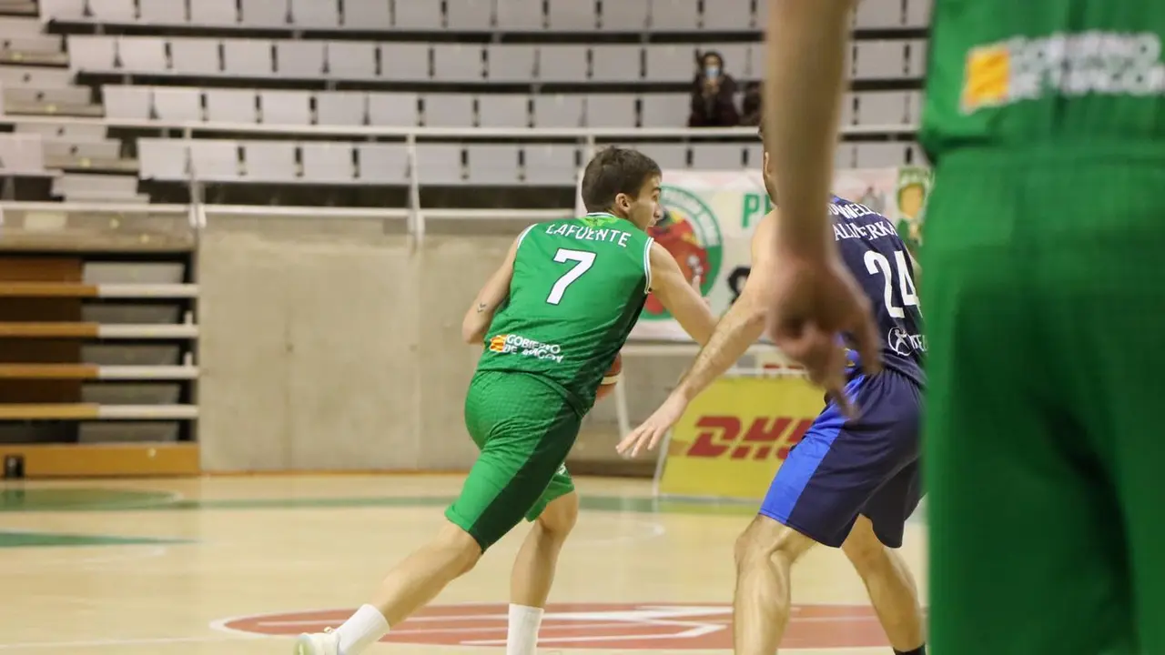 Jorge Lafuente, en el partido del viernes pasado | Foto : Levitec Huesca