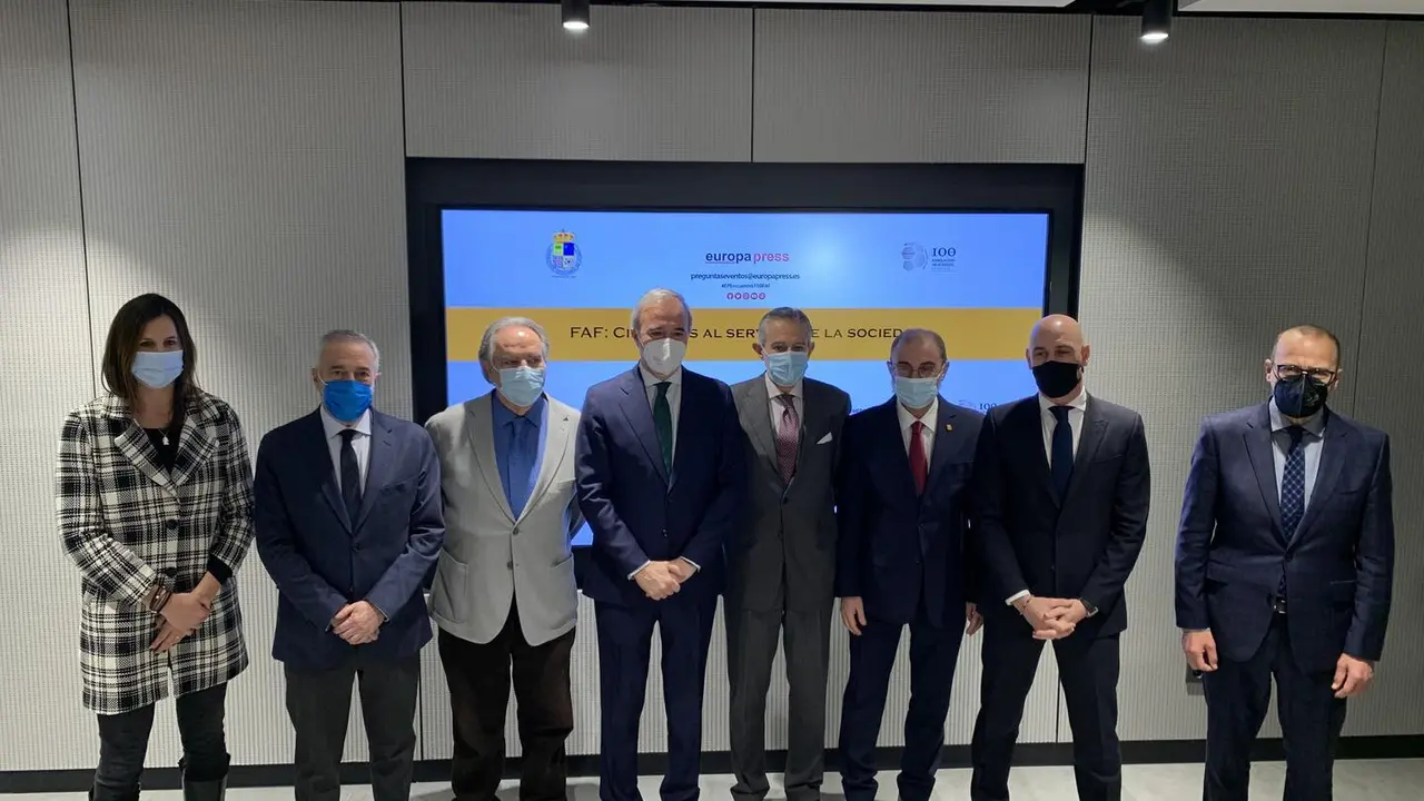 Los m&aacute;ximos mandatarios del deporte y la pol&iacute;tica se reunieron en Madrid. 