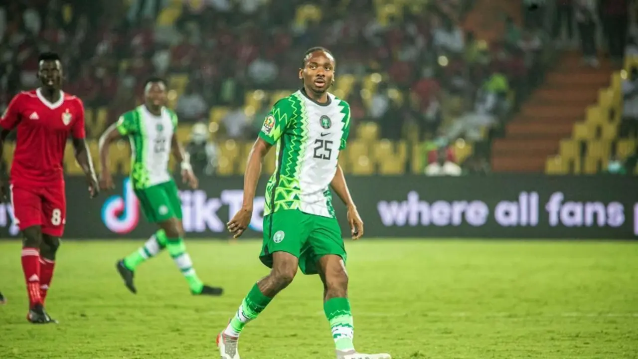 Nwakali, con la selecci&oacute;n nigeriana, Foto: Cedida