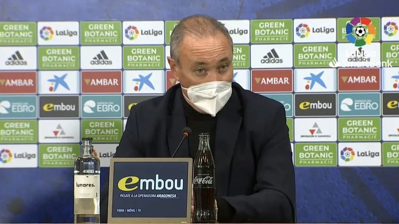 Juan Ignacio Mart&iacute;nez en rueda de prensa