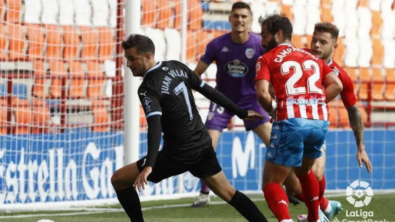 Juan Villar contra el Lugo  | Foto: La Liga
