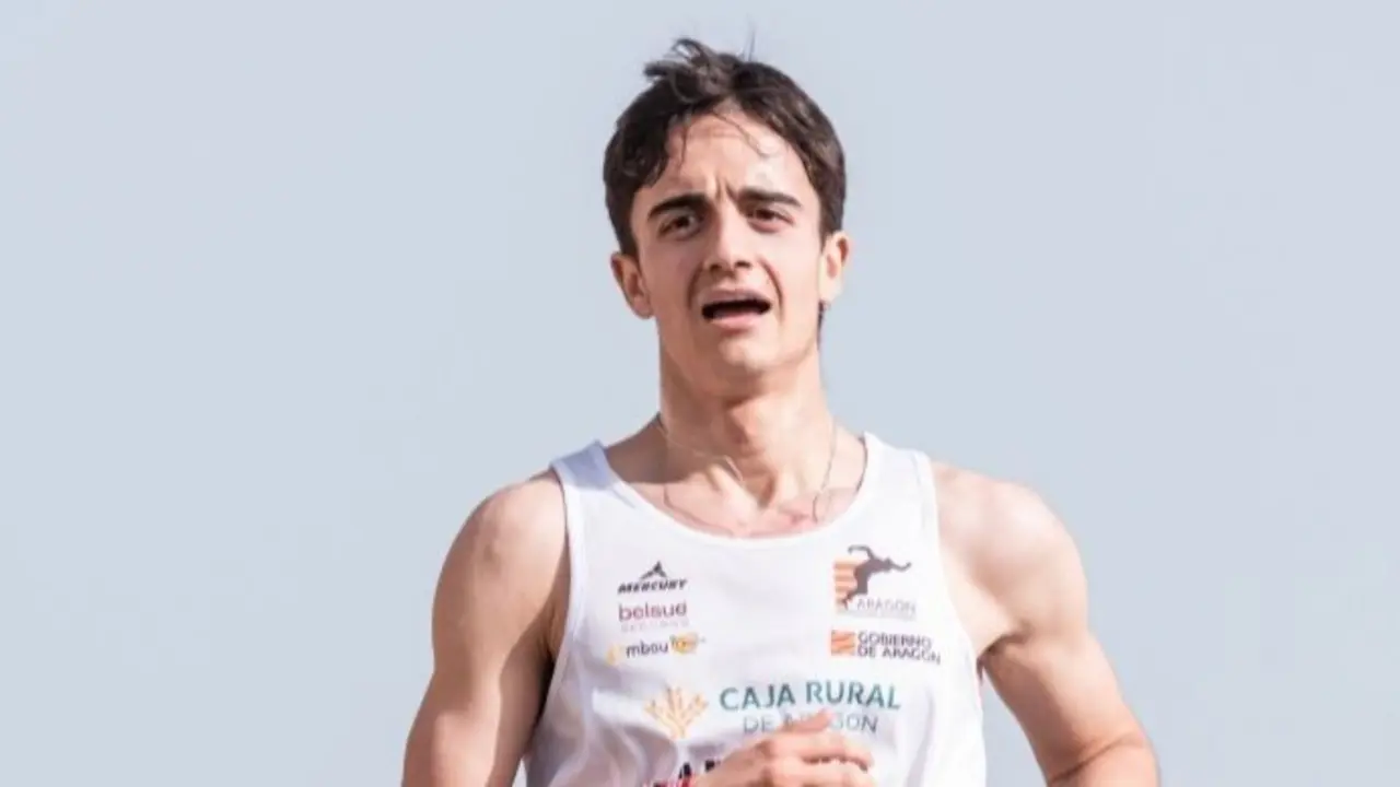 Pol Oriach. Foto: Federaci&oacute;n Aragonesa Atletismo 