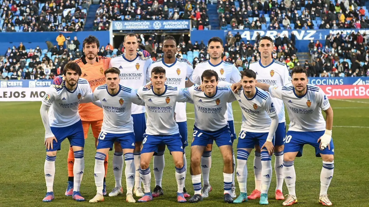 El once del Real Zaragoza ante el M&aacute;laga | Foto: Real Zaragoza