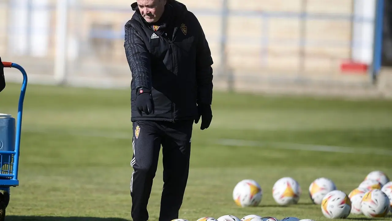 Jim prepara el partido contra el Legan&eacute;s. | Foto: Real Zaragoza