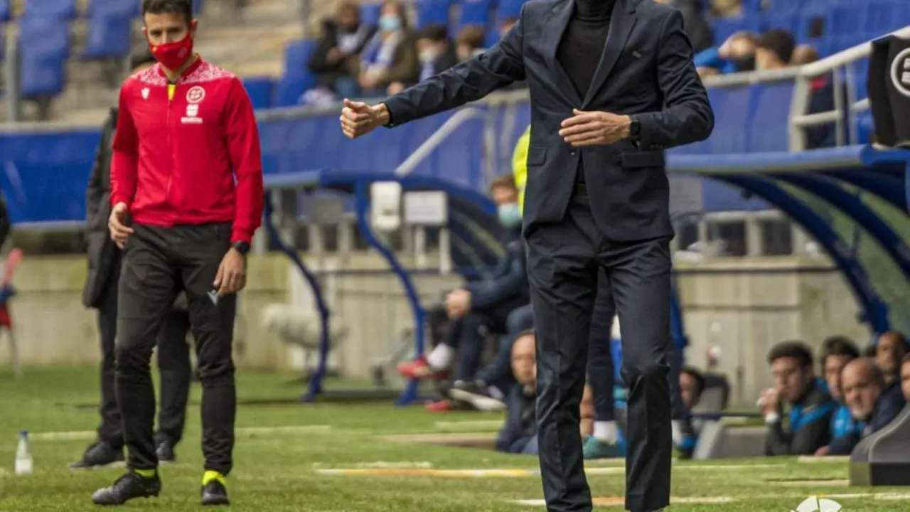 Ziganda antes de ser expulsado. | Foto: LaLiga