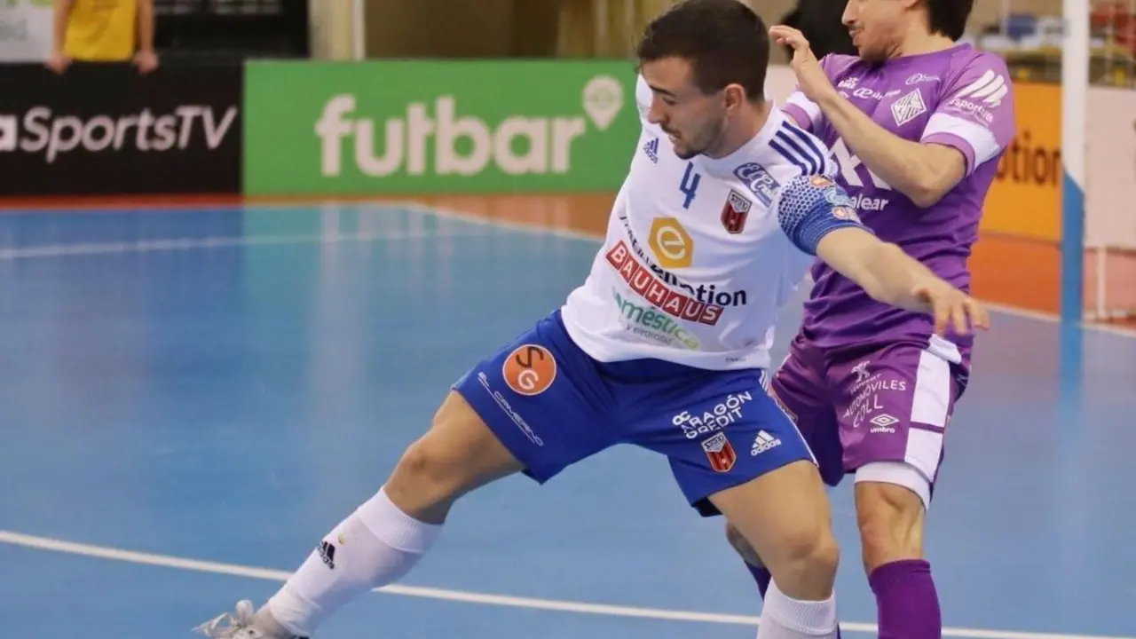 &Oacute;scar Villanueva, en el partido ante Palma en el Siglo XXI | Foto: Jorge Vicioso