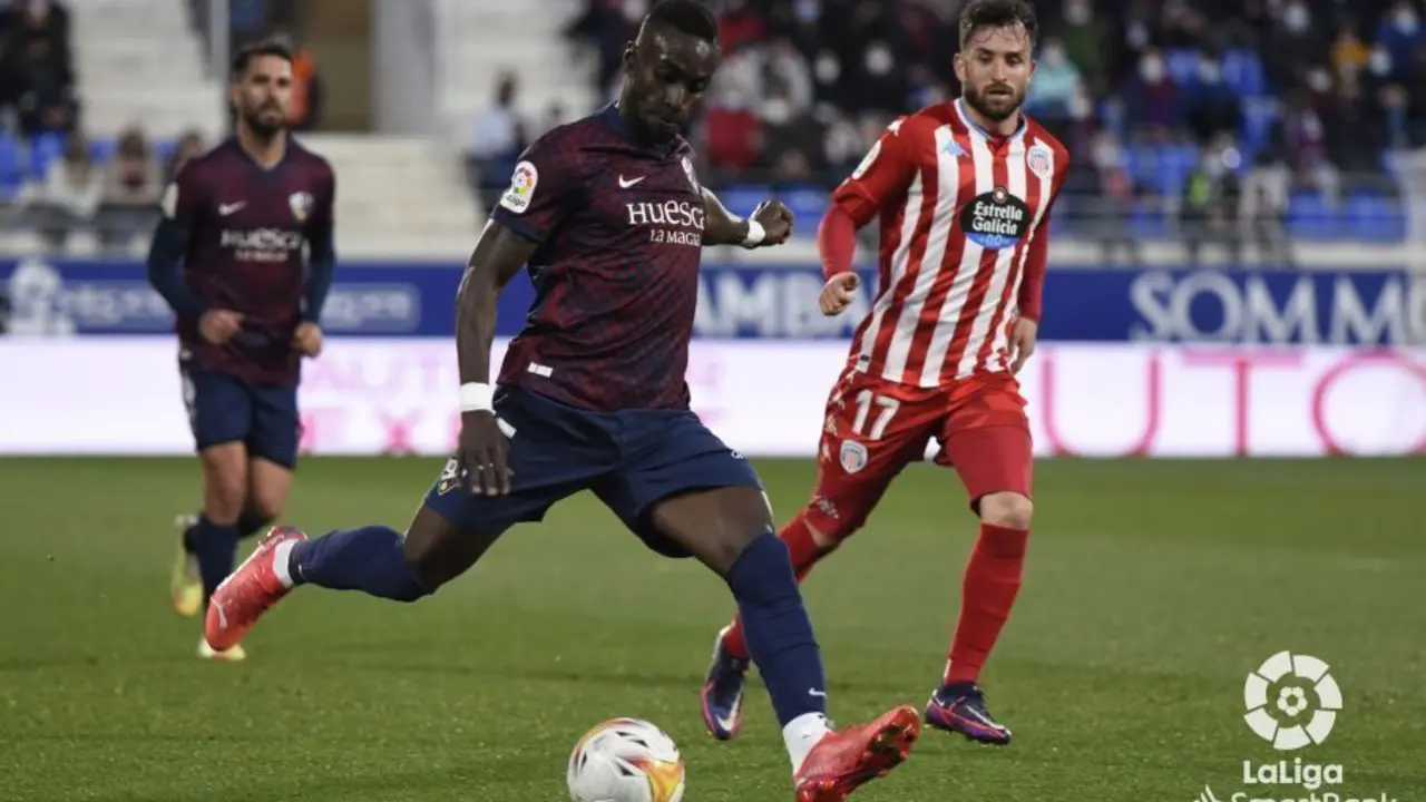 Lago Junior ante el Lugo. | Foto: LaLiga
