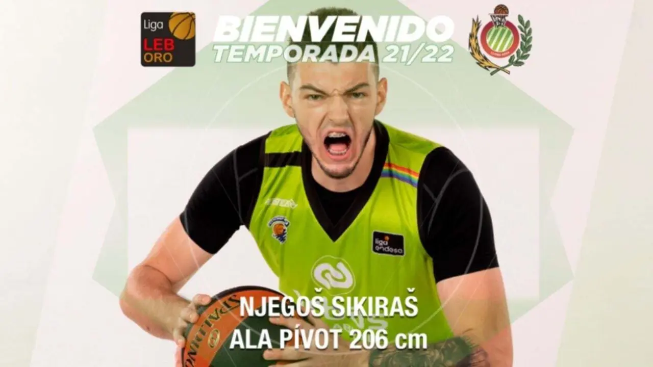 Cartel del Levitec Huesca con la llegada de Sikiras