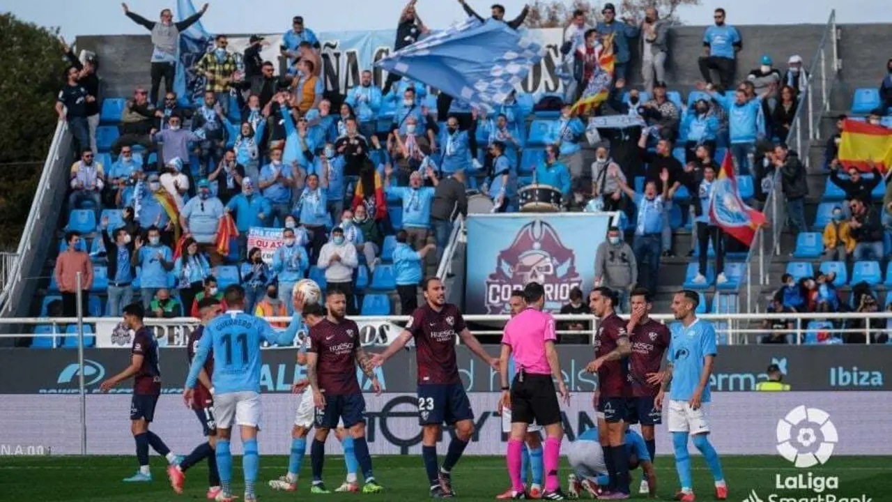 La SD Huesca no fue capaz de imponerse a la UD Ibiza | Foto: LaLiga