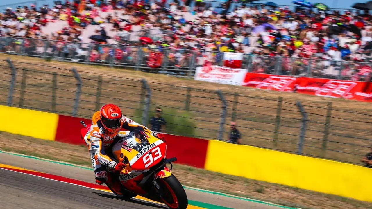 Marc Marquez, en el GP Arag&oacute;n | Foto: Motorland
